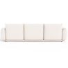 Buy 3-Seater Sofa - Bouclé Fabric Upholstery - Wers White 61014 Home delivery