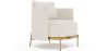 Designer Armchair - Upholstered in Bouclé Fabric - Terrec image 7