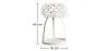 Table Lamp - Crystal Button Living Room Lamp - Small - Savoni image 7