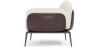Bouclé Fabric Upholstered Armchair - Vandan image 7