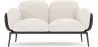 2-Seater Sofa - Upholstered in Bouclé Fabric - Vandan image 7
