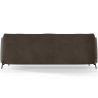 Buy Three-seat Sofa - Velvet Upholstery - Terron Taupe 61026 Home delivery