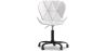 Office Chair with Wheels - Swivel Desk Chair - Upholstered in Faux Leather - Black Wito Frame image 7