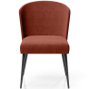 Buy Dining Chair - Upholstered in Velvet - Kirna Brick 61052 - in the EU