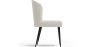 Dining Chair - Upholstered in Bouclé Fabric - Kirna image 7