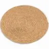 Round jute rug - Boho Bali - 100 CM - Kavya image 7
