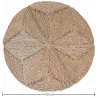 Round Jute Rug - Boho Bali - 120 CM - Gabba image 7