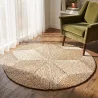 Round Jute Rug - Boho Bali - 120 CM - Gabba image 7