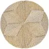 Round Jute Rug - Boho Bali - 110 CM - Gabba image 7