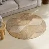 Round Jute Rug - Boho Bali - 110 CM - Gabba image 7