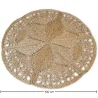 Round Jute Rug - Boho Bali - 100 CM - Bilú image 7