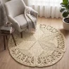 Round Jute Rug - Boho Bali - 100 CM - Bilú image 7