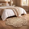 Round Jute Rug - Boho Bali - 120 CM - Niluh image 7