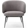Curved Upholstered Design Armchair - Contemporary Style - Opreh image 7