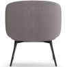 Curved Upholstered Design Armchair - Contemporary Style - Opreh image 7