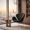 Armchair with armrests - Fabric upholstery - Svin image 7