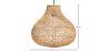 Rattan Ceiling Lamp - Bali Boho Hanging Lamp - Wayan image 7