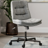 Buy Upholstered Office Chair - Swivel - Hera Dark grey 61144 in the Europe
