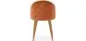 Dining Chair - Upholstered in Velvet - Backrest with Pattern - Evelyne image 7