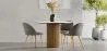 Dining Chair - Upholstered in Velvet - Backrest with Pattern - Evelyne image 7