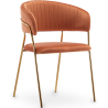 Buy Dining chair - Upholstered in Velvet - Gruna Light grey 61147 - prices