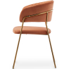 Buy Dining chair - Upholstered in Velvet - Gruna Light grey 61147 at Privatefloor