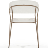 Buy Dining chair - Upholstered in Bouclé Fabric - Gruna White 61148 - in the EU