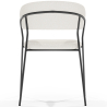 Buy Dining chair - Upholstered in Bouclé Fabric - Gruna White 61149 Home delivery