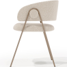 Buy Dining Chair - Upholstered in Fabric - Roaw Beige 61151 in the Europe