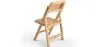 Folding Wooden Rattan Dining Chair - Umbra image 7