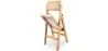 Folding Wooden Rattan Dining Chair - Umbra image 7