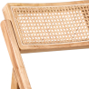 Buy Folding Wooden Rattan Dining Chair - Umbra Natural wood 61157 in the Europe