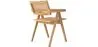 Dining Chair in Cane Rattan - with Armrests - Kane image 7