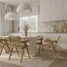 Dining Chair in Cane Rattan - with Armrests - Kane image 7