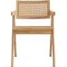 Dining Chair in Cane Rattan - with Armrests - Kane image 7