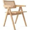 Dining Chair in Cane Rattan - with Armrests - Kane image 7