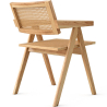Buy Dining Chair in Cane Rattan - with Armrests - Kane Natural wood 61162 with a guarantee