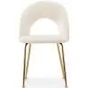 Dining Chair - Upholstered in Bouclé Fabric - Amarna image 7