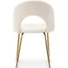 Dining Chair - Upholstered in Bouclé Fabric - Amarna image 7