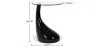 Designer Round Side Table - Glass - Lawa Bistro image 7