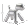 Buy Aviator pony chair  Silver 26715 - prices