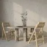2 pack of Dining chair in Canage rattan and wood - Umbra image 7
