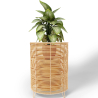 Buy Round Floor Planter - Boho Style - 56 CM - Laers Natural 61238 - in the EU
