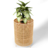 Buy Round Floor Planter - Boho Style - 56 CM - Laers Natural 61238 - prices