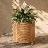 Round Floor Planter - Boho Style - 28 CM - Laers image 7