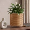 Round Floor Planter - Boho Style - 28 CM - Laers image 7