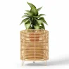 Round Floor Planter - Boho Style - 28 CM - Laers image 7