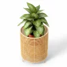 Round Floor Planter - Boho Style - 28 CM - Laers image 7