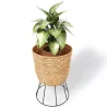 Round Floor Planter - Boho Style - 46 CM - Firna image 7