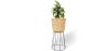 Round Floor Planter - Boho Style - 65 CM - Firna image 7